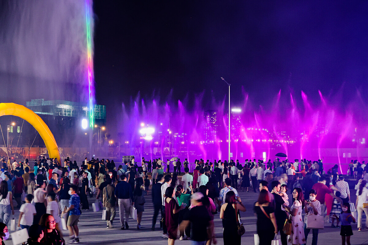 Khu nhạc nước Global city